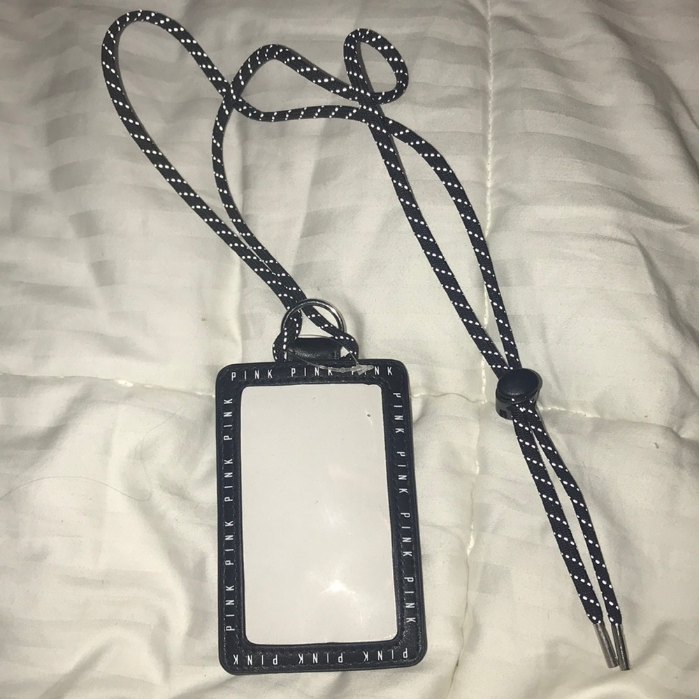 PINK lanyard